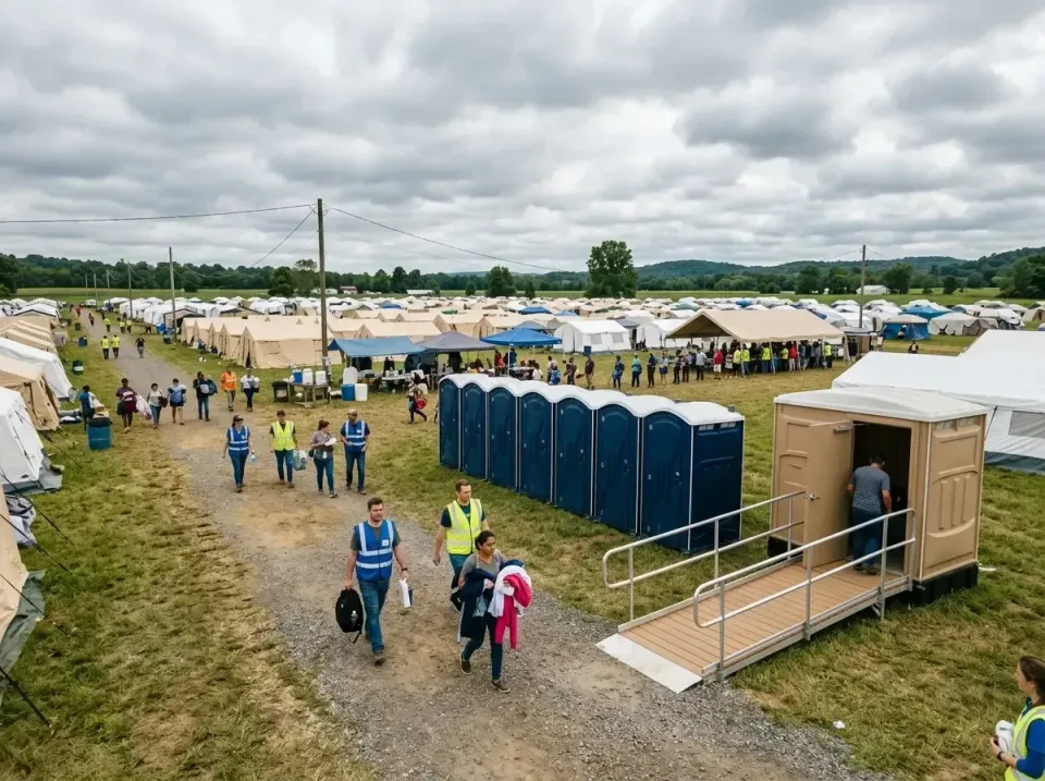 disaster-relief-camp-restrooms-010 — frequently asked questions, Dumpster & Portable Bathrooms Rental in Lesslie, SC